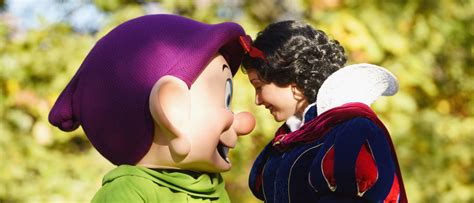 snow white leaks|Disney backtracks on politically correct Snow White pics